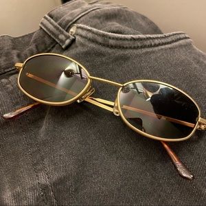 Vintage gold sunglasses